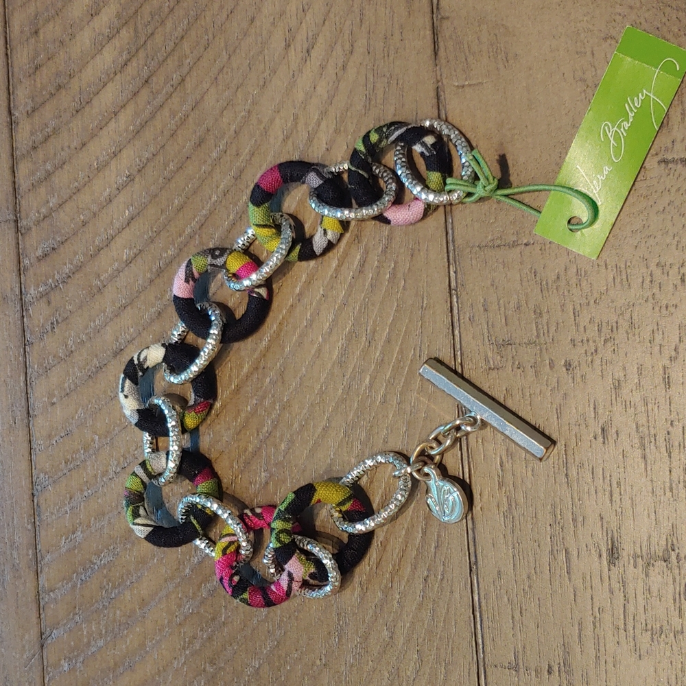 Vera Bradley link bracelet, NWT